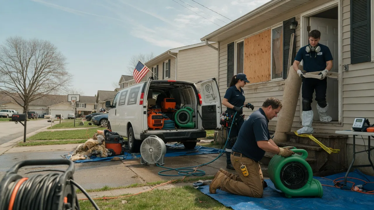 Water Damage Restoration in Connoquenessing, PA near me
